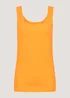 Orange Short Vest Top - Size 8 Image 5