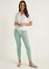 Rosie Mint Green Pull On Jeggings - Size 08 29 leg Image 1