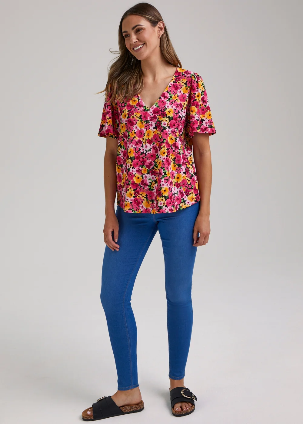 Rosie Blue Pull On Jeggings - 8/L29 Image 1