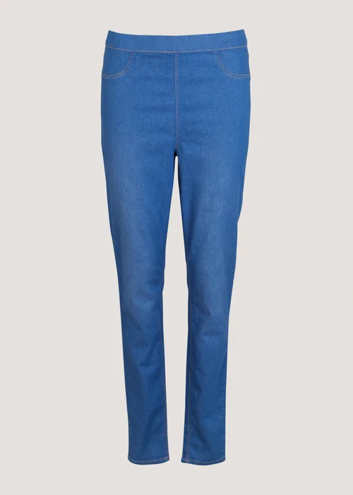 Rosie Blue Pull On Jeggings - 8/L29 Image 5