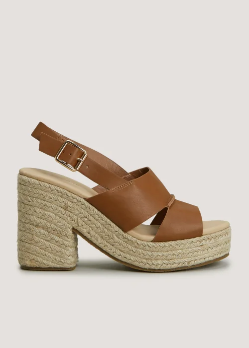 Et Vous Tan Platform Espadrilles - Size 3 Image 1