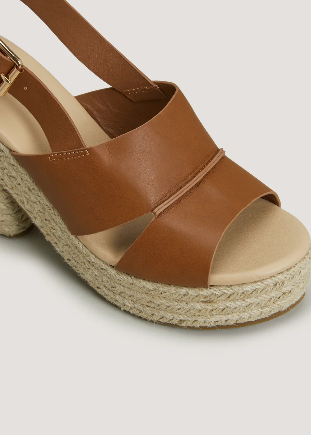 Et Vous Tan Platform Espadrilles - Size 3 Image 2