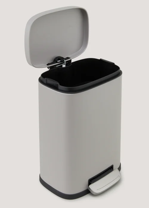 Grey Chunky Curved Bin (30cm x 21cm x 16cm) Image 2