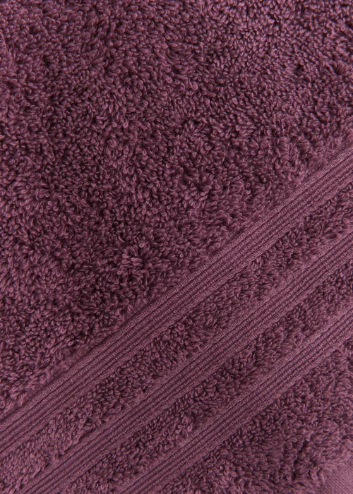 Purple 100% Egyptian Cotton Towels - Hand Towel Image 2