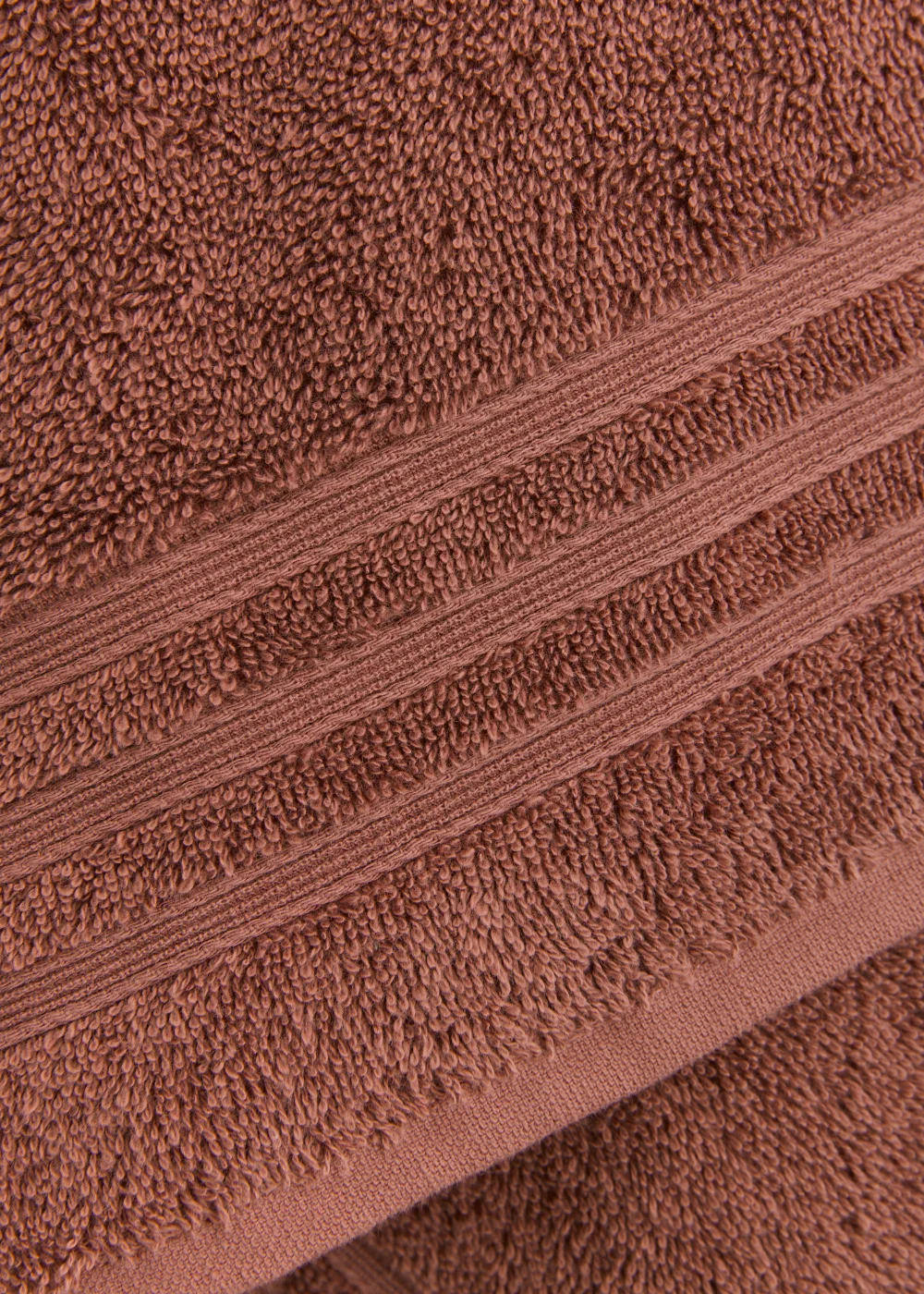 Brown 100% Egyptian Cotton Towels - Hand Towel Image 2