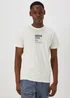 US Athletic Cream Urban Print T-Shirt - Extra small Image 1