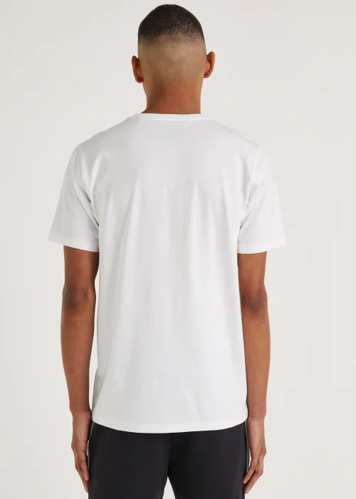 US Athletic White Ombre Print T-Shirt - Extra small Image 2
