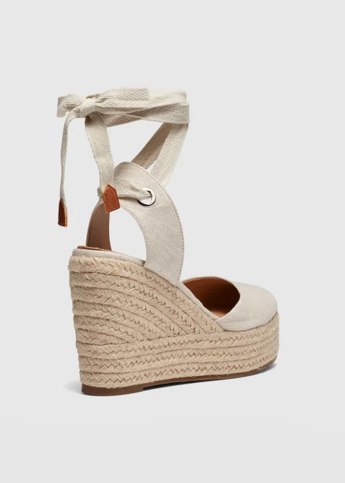 NOVO Beige Buenos Aires Espadrilles - Size 3 Image 4