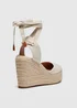NOVO Beige Buenos Aires Espadrilles - Size 3 Image 4