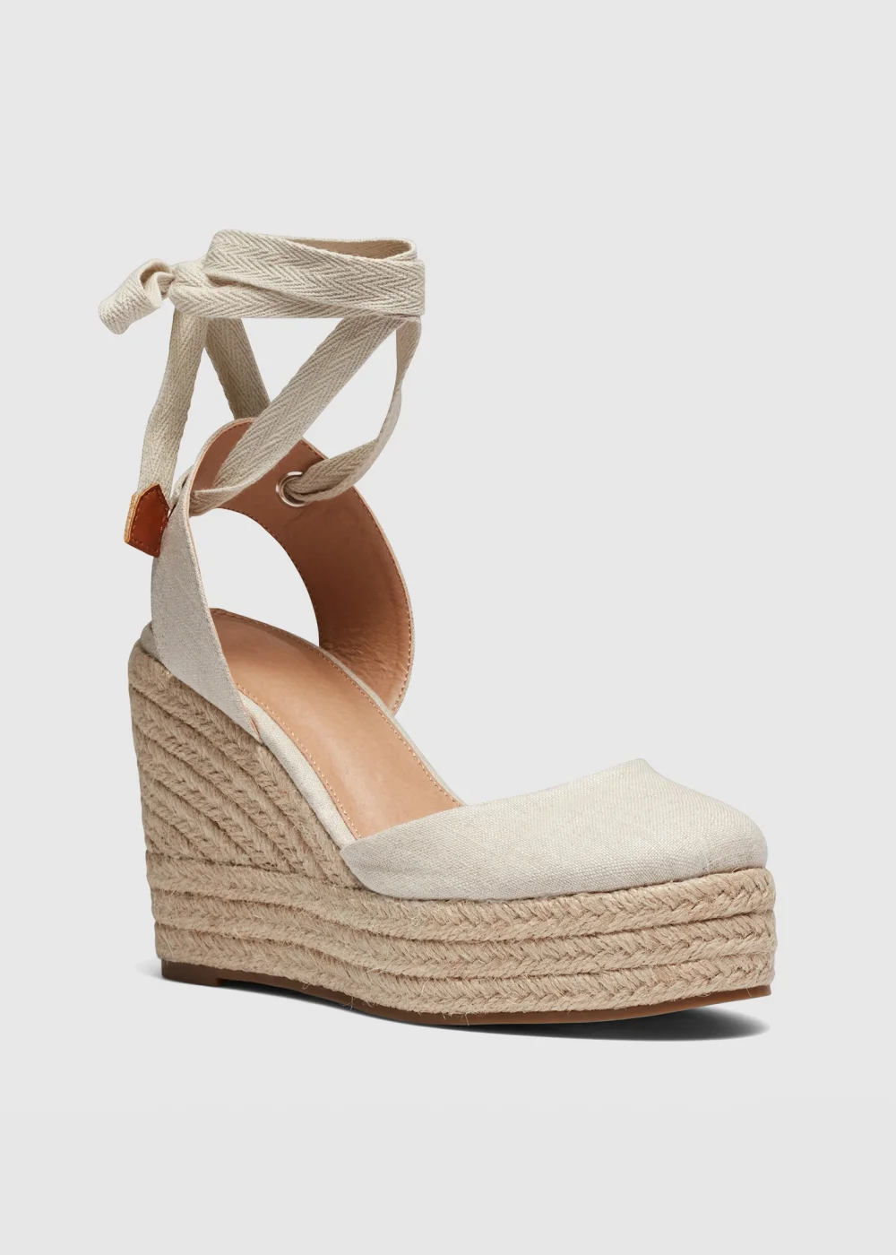 NOVO Beige Buenos Aires Espadrilles - Size 3 Image 3