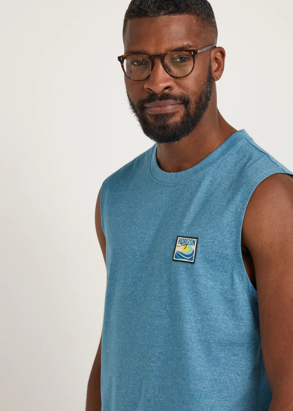 Blue Badge Vest Top - Small Image 3