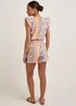 Multicoloured Neon Aztec Co-Ord Shorts - 8 Image 2
