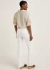 White Skinny Flared Jeans - Size 8 Image 2