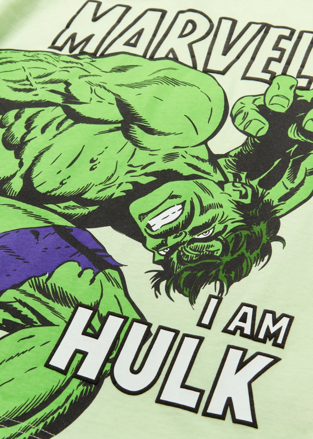 Kids Green Marvel I Am Hulk T-Shirt (2-9yrs) - 2-3 Yrs Image 2
