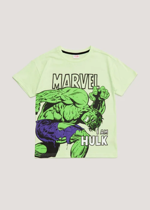 Kids Green Marvel I Am Hulk T-Shirt (2-9yrs) - 2-3 Yrs Image 1