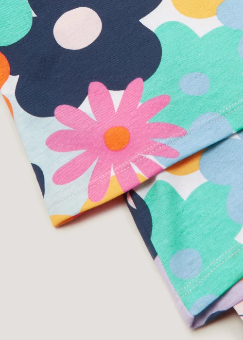 Girls 2 Pack Unicorn Short Pyjama Sets (4-13yrs) - Age 4 Years Image 2