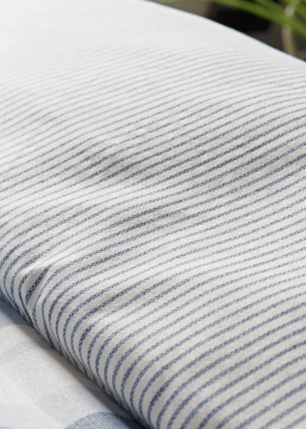 Blue Stripe Duvet Cover - Single Image 2