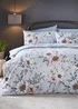 Blue Floral Duvet Cover - Single Image 1