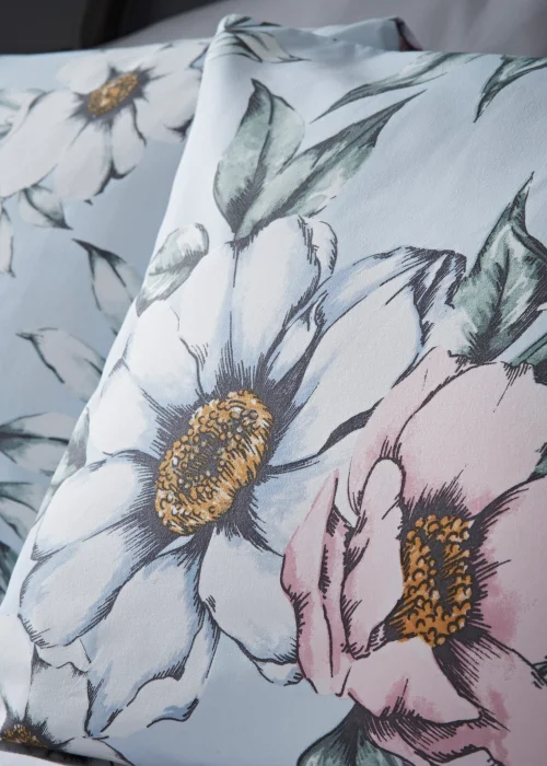 Blue Floral Duvet Cover - Single Image 2
