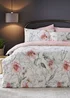 Pink & White Floral Duvet Cover - Single Image 1