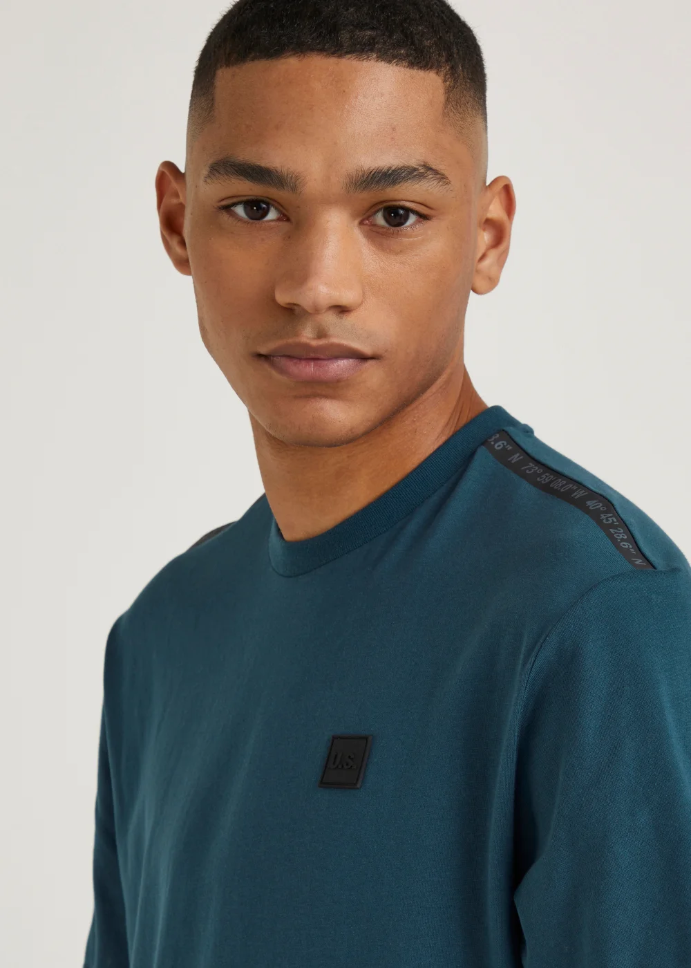 US Athletic Teal Tape T-Shirt - Extra small Image 3