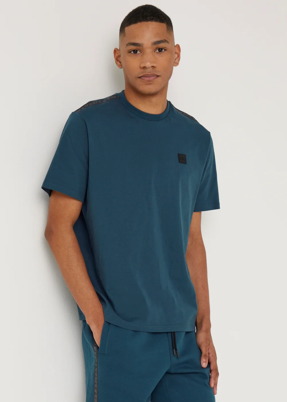 US Athletic Teal Tape T-Shirt - Extra small Image 1