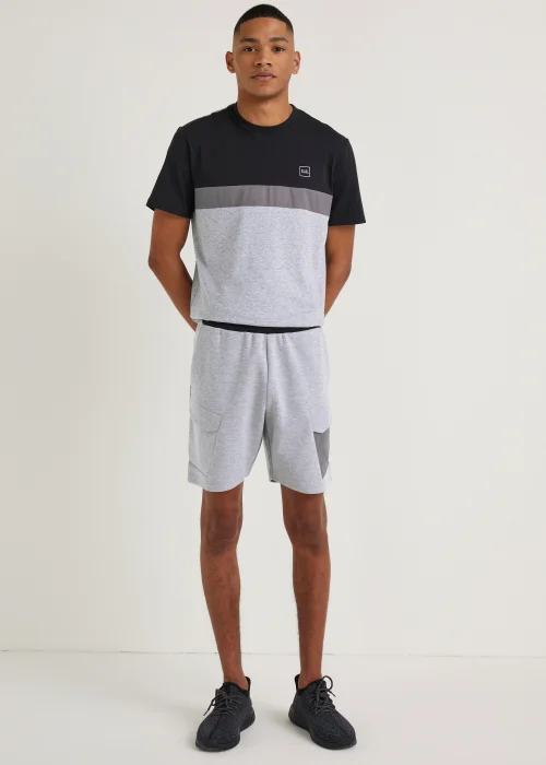 US Athletic Grey Jogger Shorts - XS Image 4