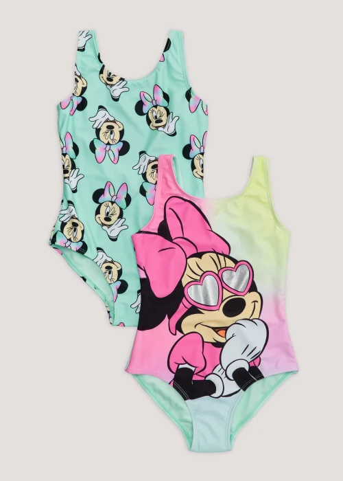 Kids 2 Disney Mininie Mouse Swimming Costumes (4-11yrs) - 4-5 Yrs Image 1