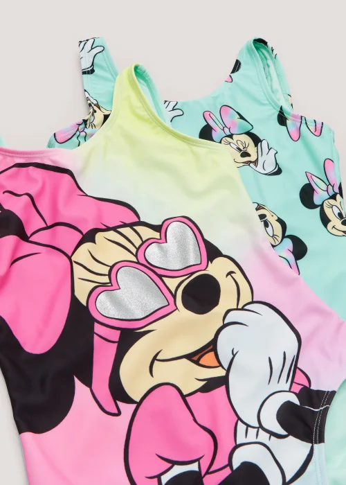 Kids 2 Disney Mininie Mouse Swimming Costumes (4-11yrs) - 4-5 Yrs Image 2