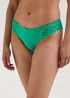 Green Lace Brazilian Knickers - 8 Image 3