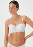 White Lace Multiway Bra - 32A Image 3