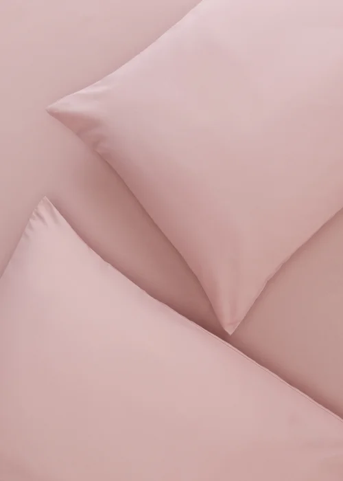 Pink Super Soft Fitted Sheet Bundle - Single Image 2