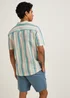 Multicoloured Candy Stripe Short Sleeve Shirt - S Image 2