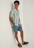 Multicoloured Candy Stripe Short Sleeve Shirt - S Image 4