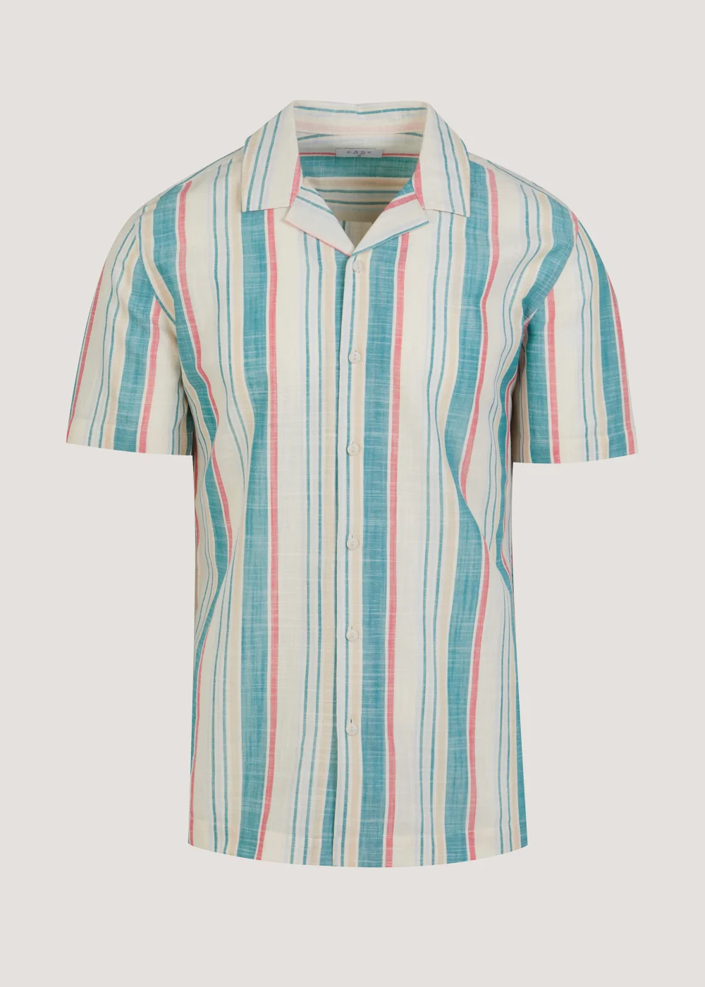 Multicoloured Candy Stripe Short Sleeve Shirt - S Image 5