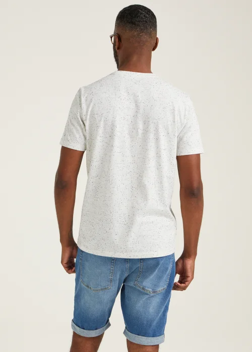 Ecru Best Dad Print T-Shirt - Small Image 2