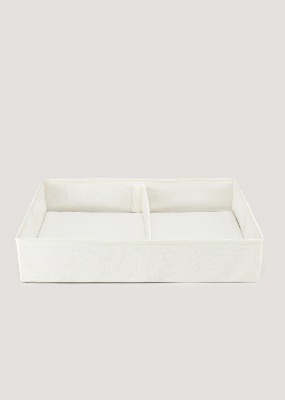 Cream Canvas Wardrobe Organiser (10cm x 50cm x 50cm) Image 1