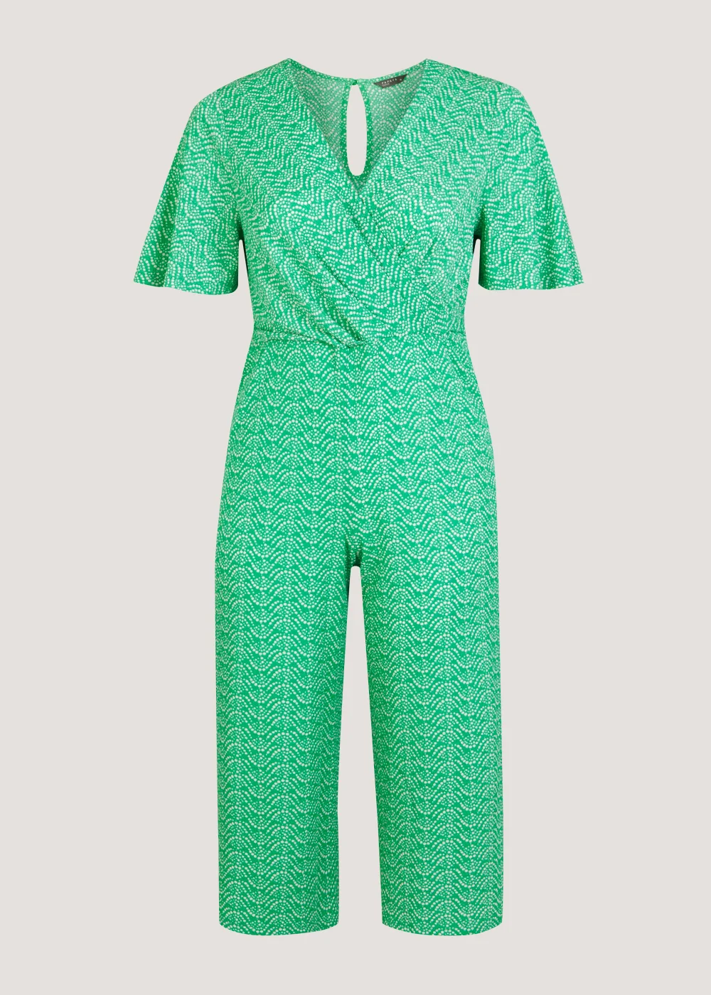 Papaya Curve Green Print Jumpsuit - 18 Image 5