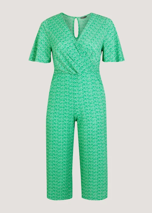 Papaya Curve Green Print Jumpsuit - 18 Image 5