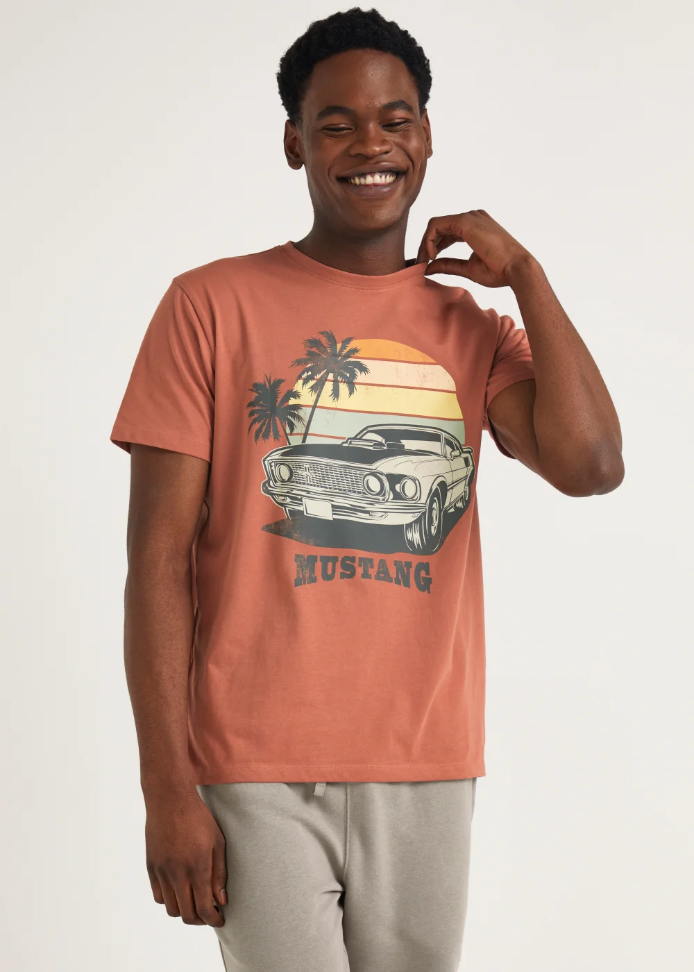 Rust Mustang T-Shirt - S Image 1