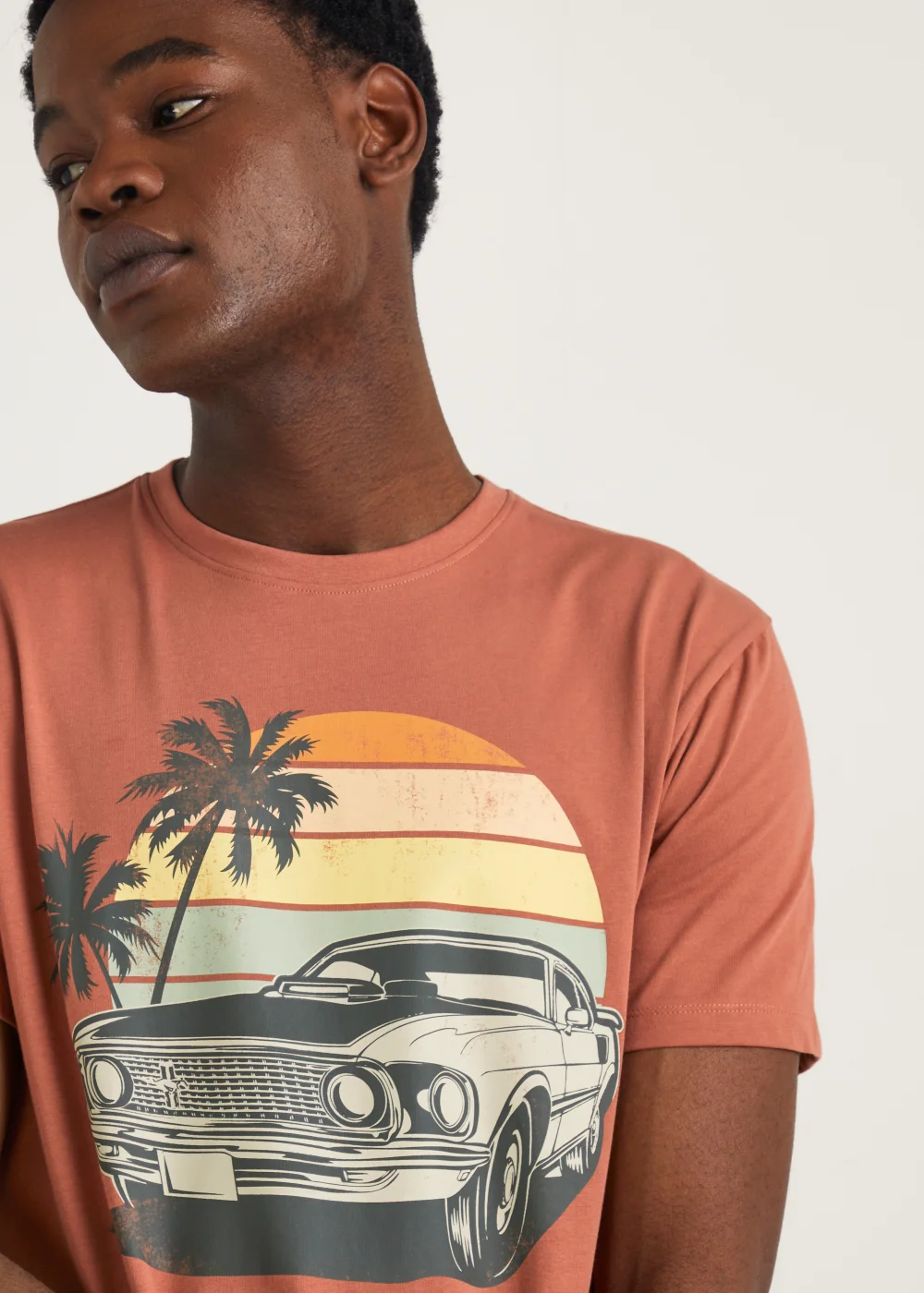Rust Mustang T-Shirt - S Image 3