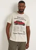 Ecru Ford Escort T-Shirt - S Image 3