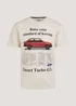 Ecru Ford Escort T-Shirt - S Image 5