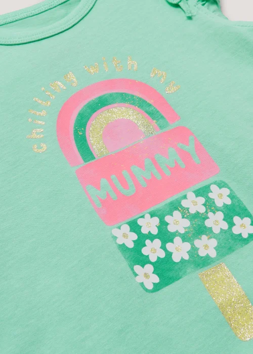 Girls Lime Ice Lolly Print T-Shirt (9mths-6yrs) - 2-3 Yrs Image 2