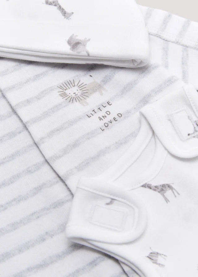 5 Piece Prem Baby White Gift Set (3-4lb)