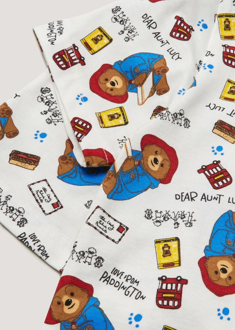 Kids Cream Paddington T-Shirt & Shorts Set (12mths-6yrs) - 12-18 months Image 2