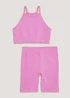 Girls Candy Couture Pink Seamless Set (9-16yrs) - Small/Medium Image 1
