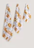Yellow Geo Jacquard Towels - Hand Towel Image 1