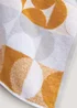 Yellow Geo Jacquard Towels - Hand Towel Image 2