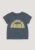 Boys Mini Me Navy The Best Son T-Shirt (9mths-6yrs) - Age 9 - 12 Months Image 1